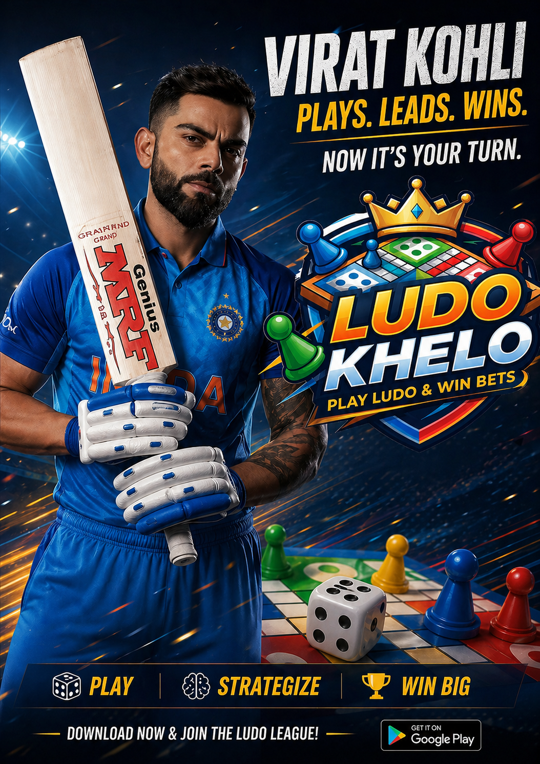 Virat Kohli Ludo
